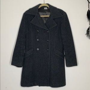 Gray Wool Coat